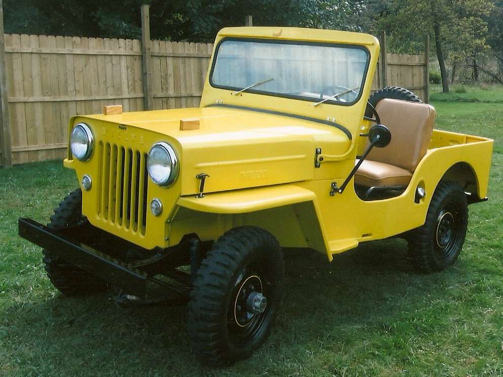 Dad's 1953 Willys CJ3B